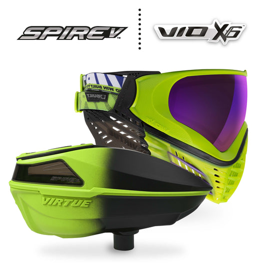 Virtue Spire V + VIO X6 Combo - Acid Black