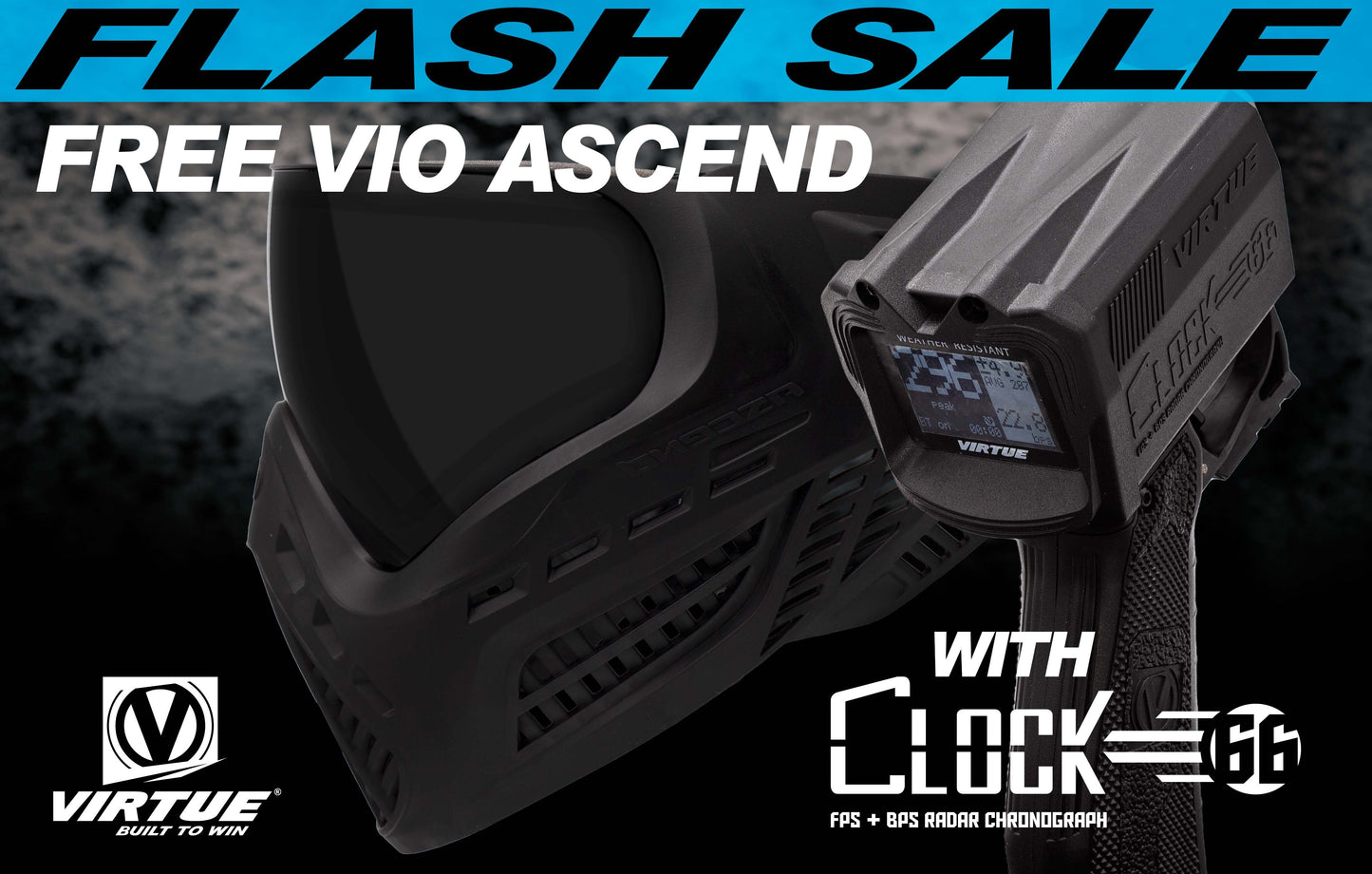Virtue Clock 66 Chrono + VIO Ascend Goggle