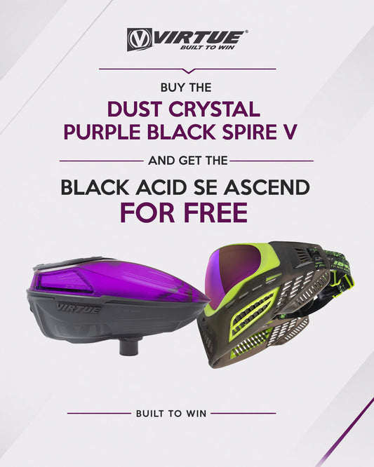 Buy One Get One Free Bundle - Purple Black Spire V + Acid Black SE Ascend