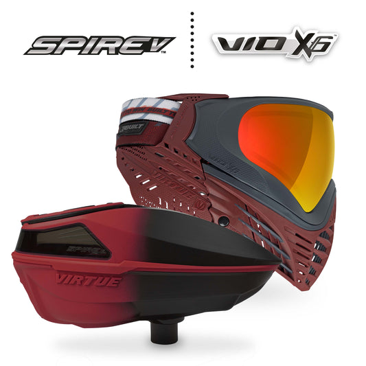 Virtue Spire V + VIO X6 Combo - Red Fire