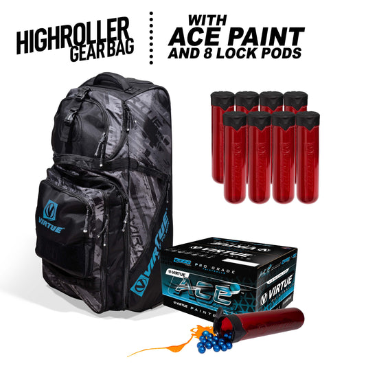 Virtue High Roller Bundle w/ Ace Paintballs & 8 170rnd Lock Pods