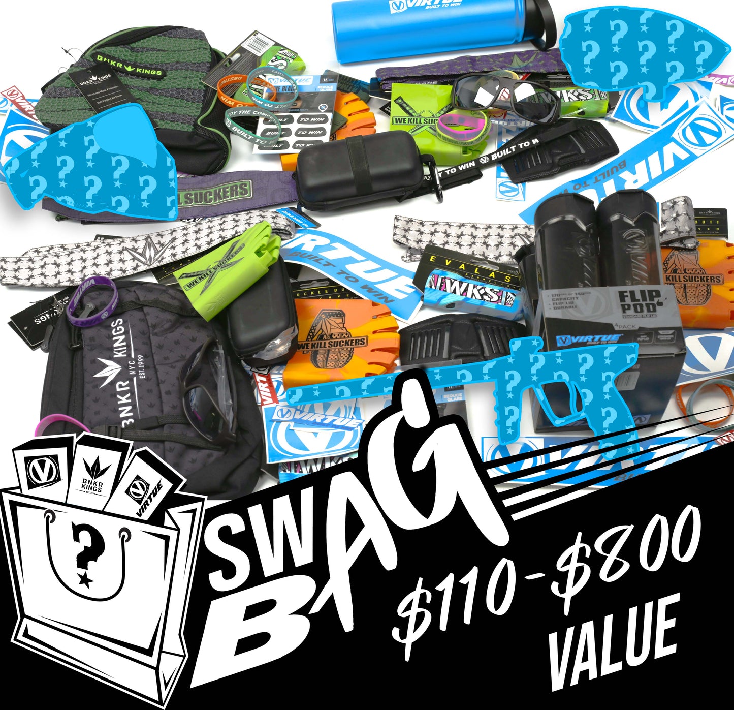 Mystery Swag Bag - $110 to $800+ value