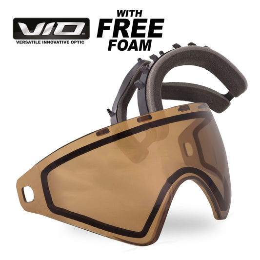 Virtue VIO Lens - Hi Contrast Copper w/ Free Foam