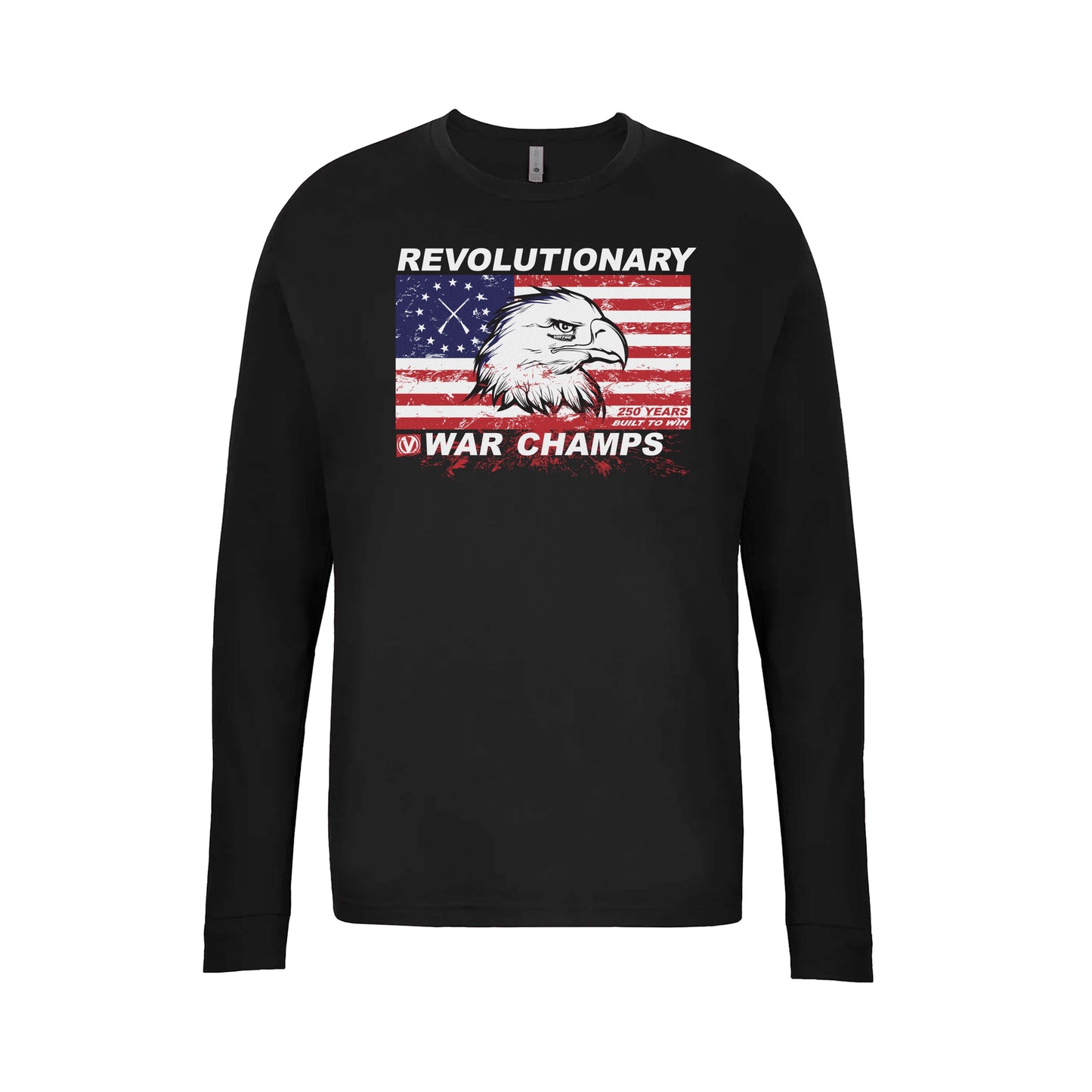 Virtue 250 Years Built to Win | War Champs Long Sleeve - Black