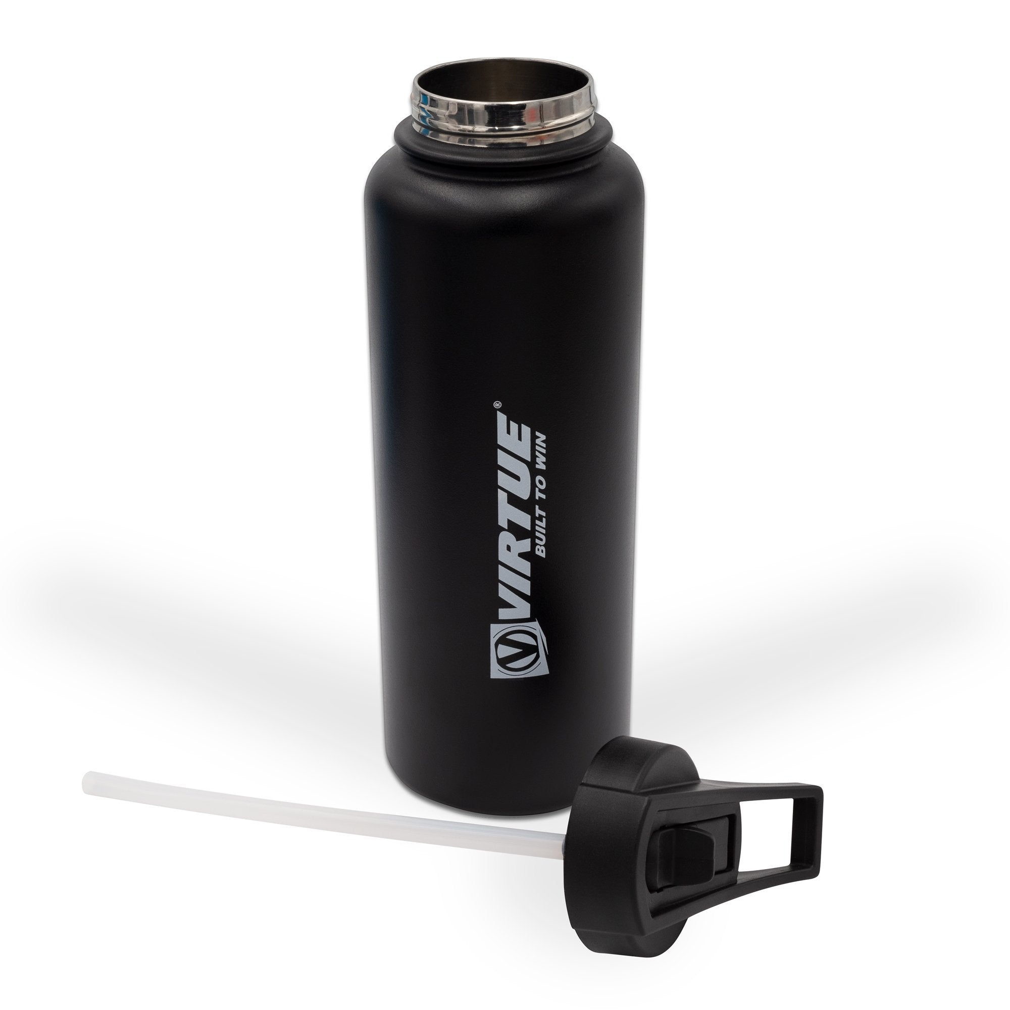 Virtue Stainless Steel 24Hr Cool Water Bottle - 37oz - Black