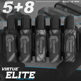 Virtue Elite Pack 5+8 Graphic Black