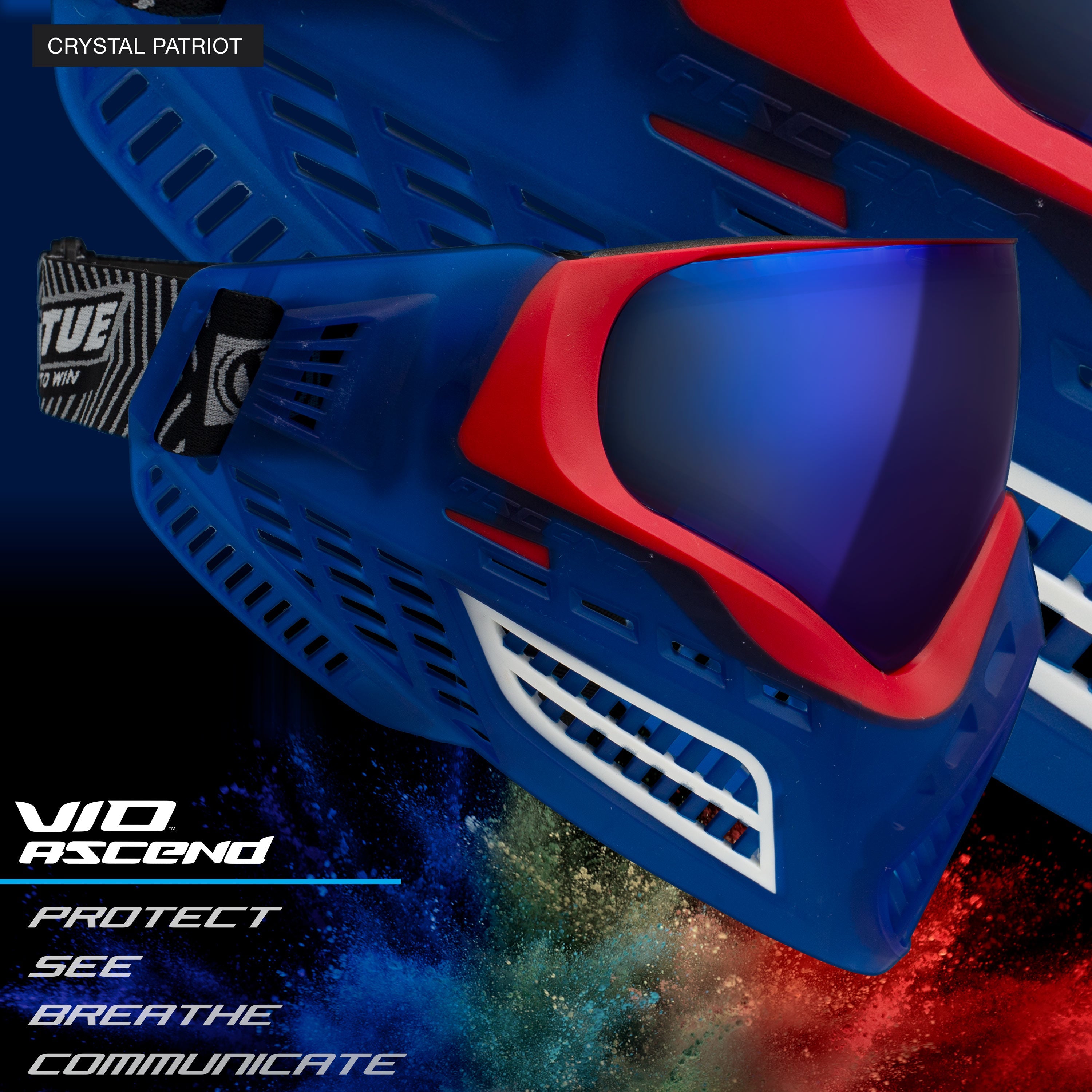 Virtue VIO Ascend Goggle - Crystal Patriot